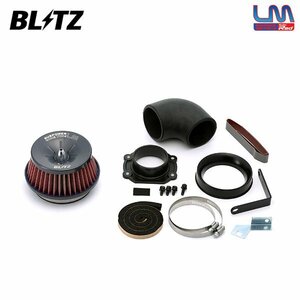 BLITZ ブリッツ サスパワー コアタイプLM レッド エアクリーナー マーチ AK12 BK12 BNK12 K12 H14.3～ 59036