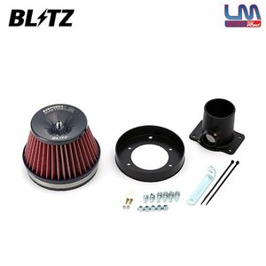BLITZ ブリッツ サスパワー コアタイプLM レッド エアクリーナー アレックス ZZE123 H13.1～ 2ZZ-GE 59062