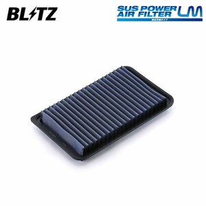 BLITZ ブリッツ サスパワー エアフィルター LM ST-46B エスティマ MCR40W H12.1～H18.1 1MZ-FE 4WD 59538