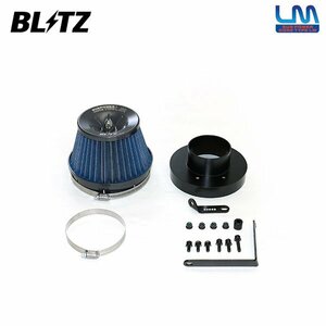 BLITZ ブリッツ サスパワー コアタイプLM ブルー エアクリーナー インテグラ DC2 DB8 H7.10～H13.7 B18C タイプR 56112