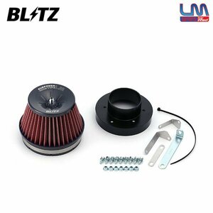 BLITZ ブリッツ サスパワー コアタイプLM レッド エアクリーナー カローラルミオン NZE151N ZRE152N ZRE154N H19.10～H21.12 59155