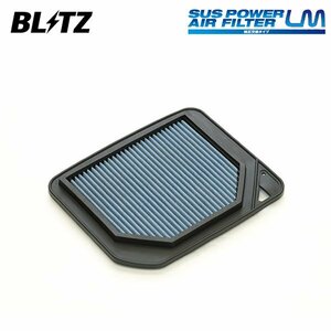 BLITZ ブリッツ サスパワー エアフィルター LM WS-736B ジムニー JB64W H30.7～ R06A ターボ 4WD 59645