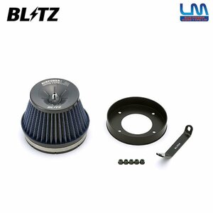 BLITZ ブリッツ サスパワー コアタイプLM ブルー エアクリーナー シルビア S14 H5.10～H11.1 SR20DE 56029