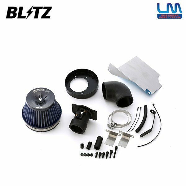 BLITZ ブリッツ サスパワー コアタイプLM ブルー エアクリーナー CR-Z ZF1 H22.2～H24.9 LEA-MF6 56126