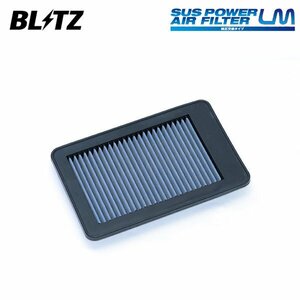 BLITZ ブリッツ サスパワー エアフィルター LM WH-709B ヴェゼル RU1 H31.1～ L15B ターボ FF 59651