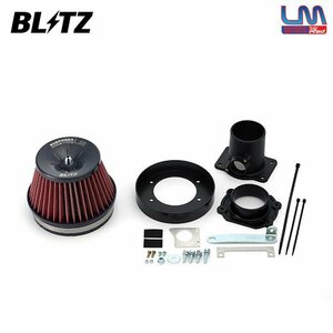 BLITZ ブリッツ サスパワー コアタイプLM レッド エアクリーナー デリカD:5 CV5W H19.1～ 4B12 MIVEC 59079