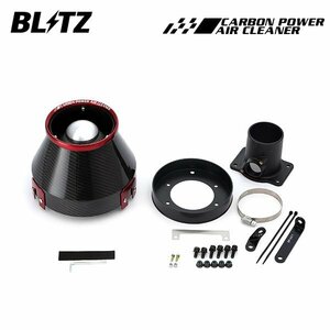 BLITZ ブリッツ カーボンパワーエアクリーナー カローラ ZZE122 ZZE124 H12.8～H18.10 1ZZ-FE 35066