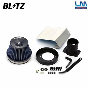 BLITZ ブリッツ サスパワー コアタイプLM ブルー エアクリーナー レクサス GS430 UZS190 H17.8～ 3UZ-FE 56145
