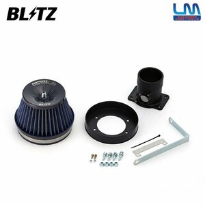 BLITZ ブリッツ サスパワー コアタイプLM ブルー エアクリーナー フォレスター SG5 SG9 H14.2～H19.12 ターボ 56134