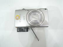 Canon IXY 650 キヤノン イクシー シルバー コンパクトデジタルカメラ 起動確認済み　A3636_画像6