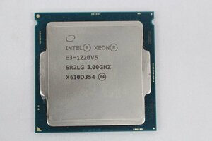 Intel CPU XEON E3-1220V5 3.00GHz LGA1151☆