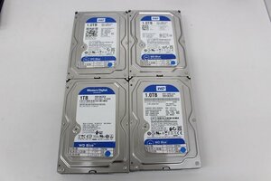 WestrenDigital WD10EZEX 1TB 3.5 HDD SATA 動作品 4個セット☆