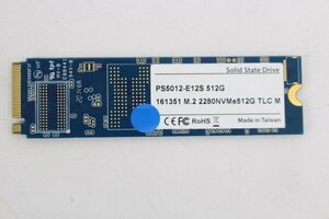 PHISON PS5012-E12S 512G M2 Type2280 512GB 動作品☆