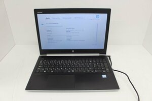 現状 ProBook 450 G5 第7世代 Core i3 7020U /4GB/15.6インチ/Wi-Fi/USB3.0/Type-C/HDMI端子/Win10モデル☆