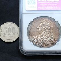 アン女王　ジョージ王配　銀メダル　NGC　1702年　イギリス　英国　アンティーク コイン　イングランド　金貨　銀貨　銅貨 _画像10