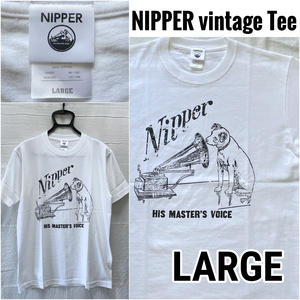 NIPPER vintage TEE LARGE ニッパー ビンテージ Tシャツ Lサイズ ビクター 