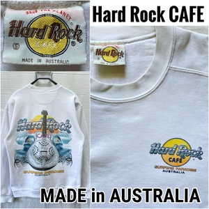 オーストラリア製 Hard Rock CAFE スウェット SURFERS PARADISE AUSTRALIA ハードロックカフェ サーファーズ パラダイス トレーナー