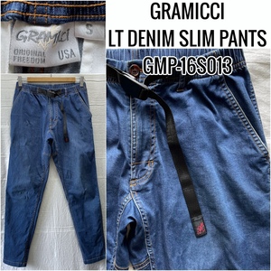 GRAMICCI LT DENIM SLIM PANTS GMP-16S013 グラミチ ライトデニム スリムパンツ Sサイズ