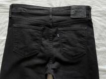 LEVI'S MADE & CRAFTED 721 HIGH RISE SKINNY 56477-0027 リーバイス メード アンド クラフテッド ブラック ストレッチ スキニー BigE_画像6