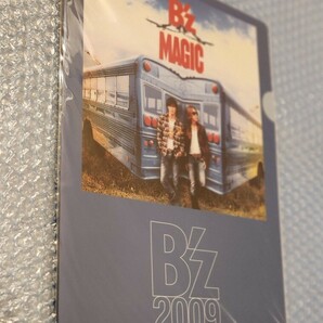 B'z 新品未使用 exhibition レコード購入特典 クリアファイル 2009の画像1