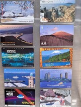 テレホンカード　(使用済み)　京都・北海道風景・乗り物多め　約100枚_画像7