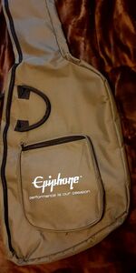 サンダーバード専用 純正ソフトケース epiphone ベース 両肩背負い エピフォン