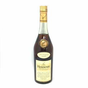 未開栓 Hennessy ヘネシー VSOP 金キャップ フィーヌ・シャンパーニュ スリム コニャック ブランデー 700ml 古酒 お酒 SH ① fe ABE