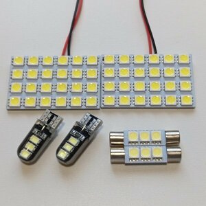 RP6 RP7 RP8 ステップワゴン 超爆光！T10 LED ルームランプ 6個セット ホワイト ホンダ /s24/6/f3