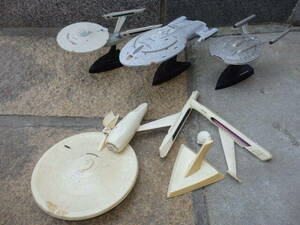STAR TREK Star Trek U.S.S.voija-NCC-74656 U.S.S.enta- prize NCC-1701-E NX-01 & plastic model together GG1786