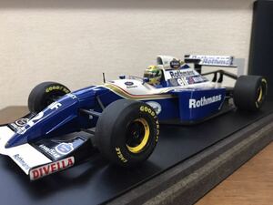 1/18 ウィリアムズ ルノー FW16 A.セナ 1994パシフィックGP メゾネットウイング仕様 /ロスマンズ仕様