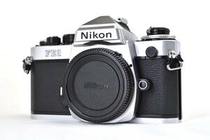 【美品】Nikon ニコンFE2 シルバー　清掃・整備・モルト交換済　電池付きの極上中古品
