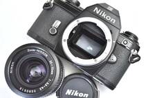【きれいな動作品】Nikon ニコンEM 軽量標準ズームレンズセット 清掃・整備・モルト交換済　電池付きでそのまま使える動作良好品_画像9