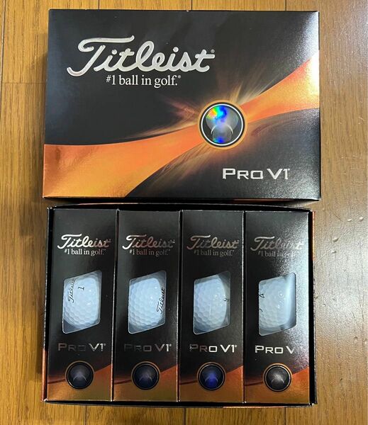 現行品　新品タイトリスト　Titleist Pro V1 白色1ダース　オマケ付き