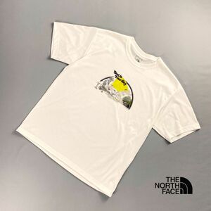 美品 THE NORTH FACE ザ・ノースフェイス S/S WATER COLOR TEE ショートスリーブ半袖カットソー トップス メンズ ホワイト サイズXL*PC1102