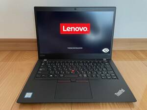 【ジャンク】ThinkPad X390 i5-8265U メモリ16G 通電のみ