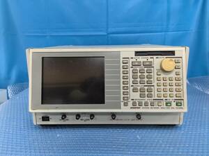 [CK21400] ADVANTEST R3753B NETWORK ANALYZER 5Hz-500MHz ネットワークアナライザ ジャンク品