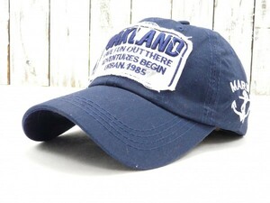 OAKULAND Low CAP ローキャップ ネイビー 送料\350 男女OK