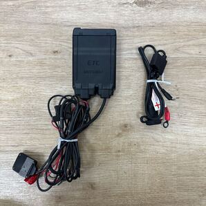 ETC 車載器 ミツバ アンテナ分離型 バイク用 ミツバサンコーワ MSC-BE51 optimate M6丸端子 車両側ケーブル バッテリー充電ケーブル