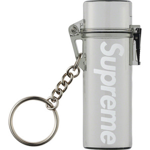 新品 20SS Supreme Waterproof Lighter Case Keychain ウォータープルーフ ライター ケース キーチェーン Smoke スモーク キーホルダー