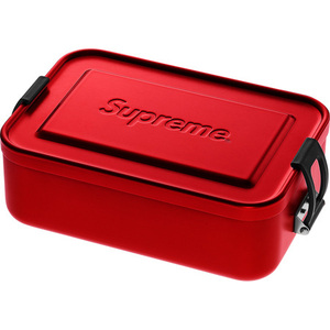 新品 18SS Supreme x SIGG Small Metal Box Plus シグ スモール メタル ストレージ ボックス プラス Storage Box 小物入れ フードコンテナ