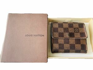 LOUISVUITTON ルイヴィトン ダミエ 二つ折り財布 レディース メンズ