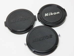 Nikon Lens Cap 52mm ニコン レンズキャップ ３種類