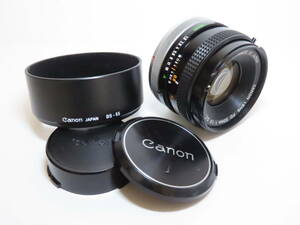 キャノン レンズ Canon Lens FD 50mm 1:1.8 S.C.