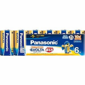  новый товар Panasonic LR20EJ/6SW 6шт.@ упаковка одиночный 1 форма щелочные батарейки evo ruta60