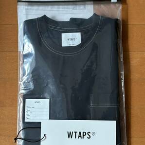 21fw 美品 wtaps blank ss copo black size small 納品書付 Tシャツ 24ss の画像4