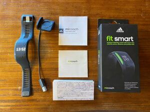 adidas miCoach FIT SMART 心拍計 時計