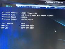 ASRock A520M-ITX/ac AM4対応マザーボード Win10 pro認証済み_画像6