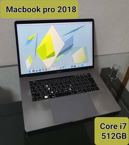 Apple / Mac Note PC / MacBookPro 15-inch 2018 / MacBookPro15.1