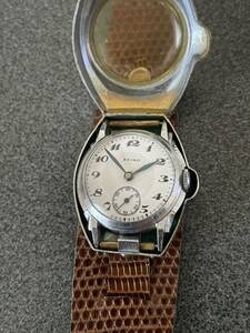 希少 稼働品 SEIKO セイコー 軍用　時計　アンティーク 手巻き スモセコ モリス