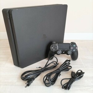 SONY PS4 CUH-2100A jet black operation goods . seal seal equipped 